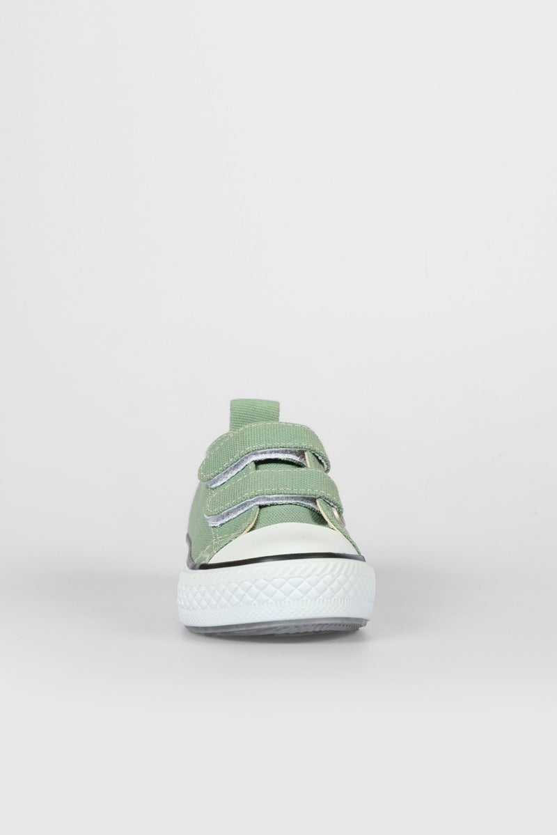 VICCO Pino Baby Lighted Linen Shoes Green  - Image 3