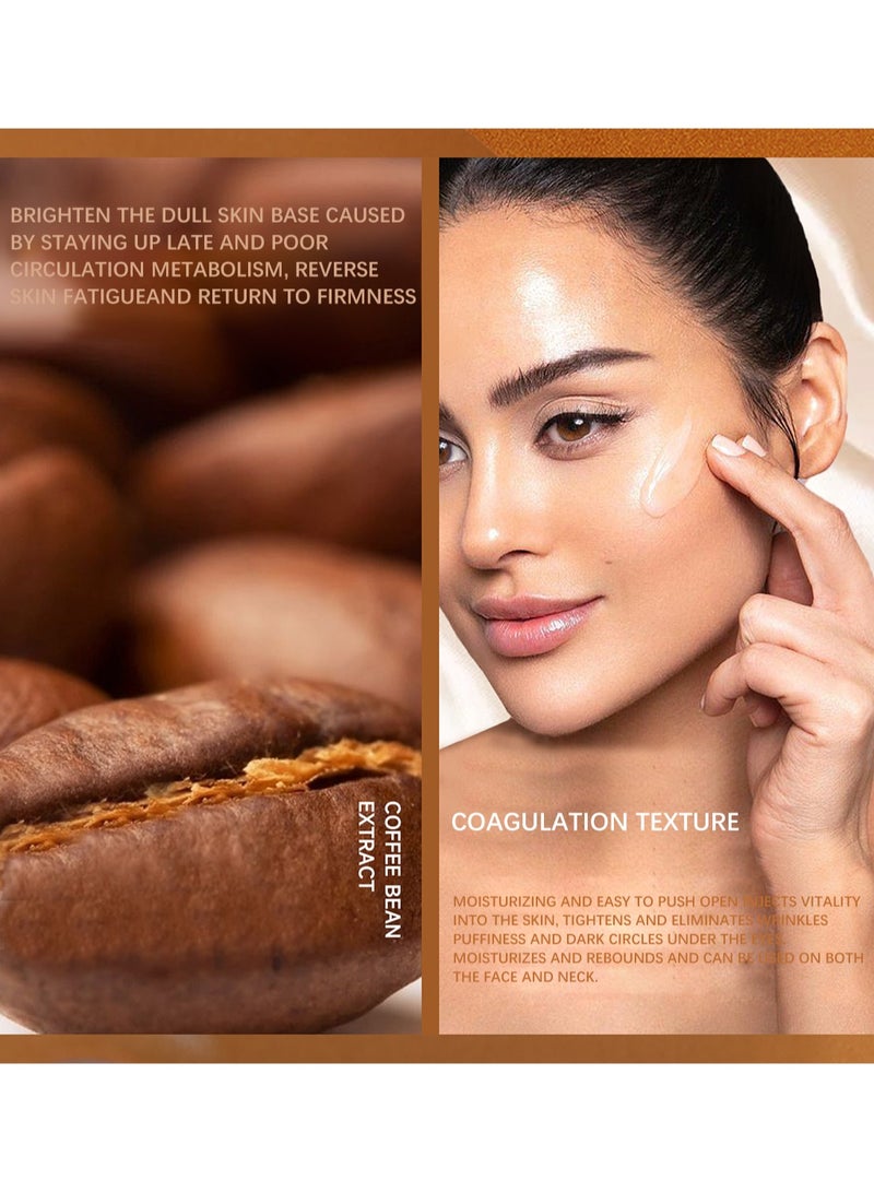 She Loves Firming Essence Stick with Caffeine, Anti Dark Circles Face Moisturizer, Boosts Skin Radiance, Fades Fine Line 34g - Image 3