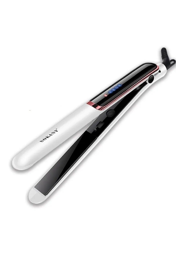 SK-955 Professional Hair Straightener - White