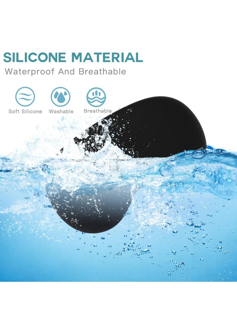 Vision Pro Silicone Cover, Protective Case for Apple Vision Pro 2024, Slim, Shockproof, Anti-Scratch, Dustproof, Black Screen Cover for VR Headset, Essential Accessories - Image 2