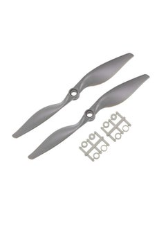 uxcell Rc Propellers Cw 7X5 Inch 2Vane For Airplane Nylon Gray 2Pcs With Adapter Rings  - Image 2