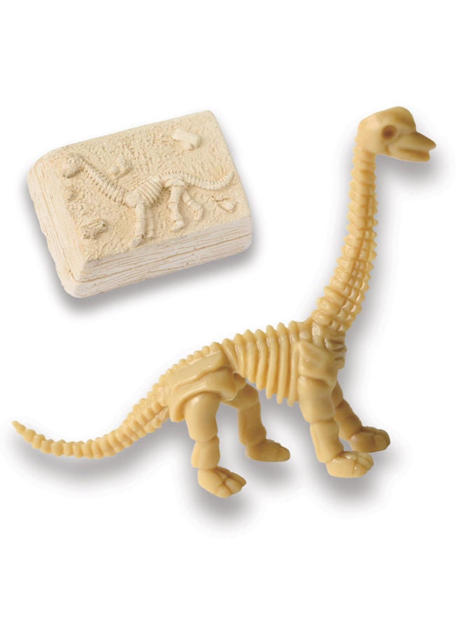 MAD TOYS مجموعة أدوات حفر الحفريات العلمية 5 هياكل عظمية للديناصورات - Image 3