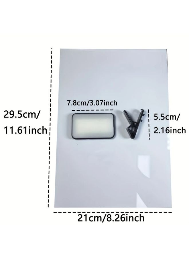 Black Portable Rechargeable LED Ring Light 3 Modes USB Battery Powered for Phone Camera - Image 3