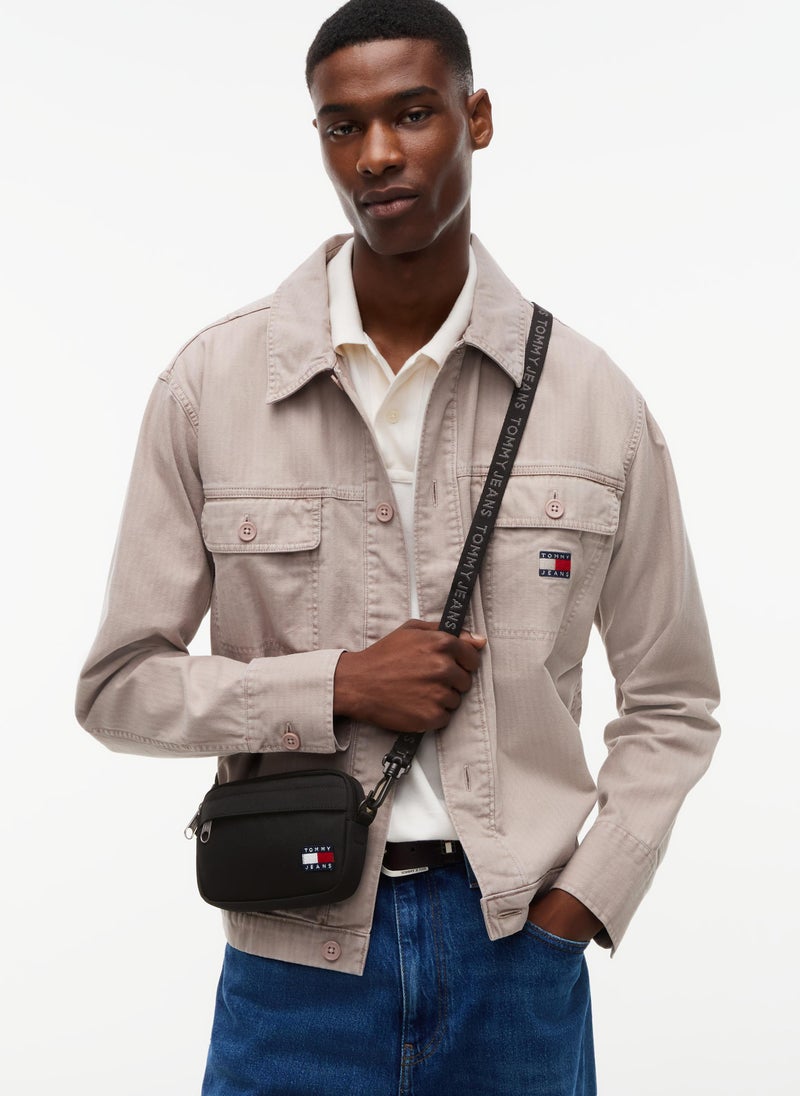 TOMMY JEANS Essential Textile Crossbody Sacoche Bag - Image 2