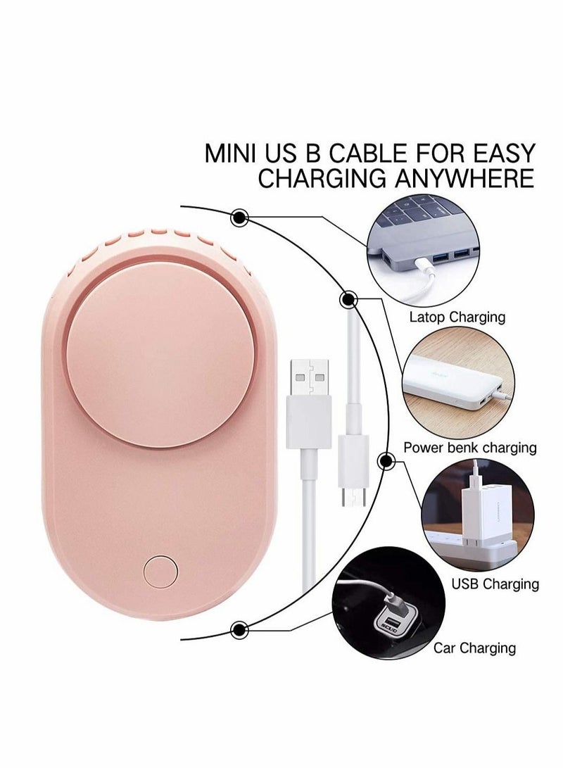 Excefore Eyelash Dryer Fan, Portable Rechargable Bladeless Mini USB Electric Cooling Fans for Essential Eyelash Extension Supplies  - Image 4