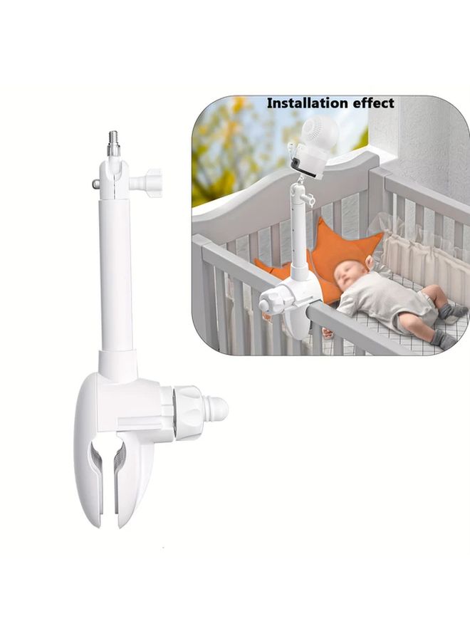 White Wall Mounted Baby Monitor Compatible with VTech Models VM5463 RM5764HD RM5766HD - Image 1