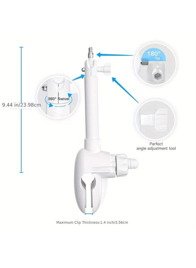 White Wall Mounted Baby Monitor Compatible with VTech Models VM5463 RM5764HD RM5766HD - Image 3