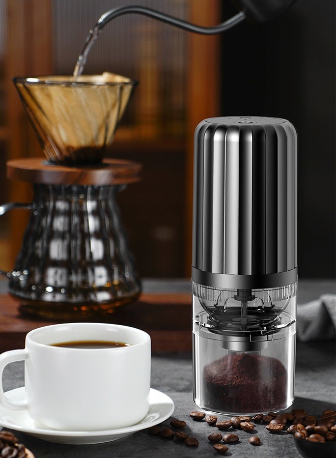 Portable Coffee Grinders,V60 Ceramic Grinding Core, Coffee Bean Mill with Brush, Multiple Grinding Settings for Travel Home Office Coffee Shop - Image 2