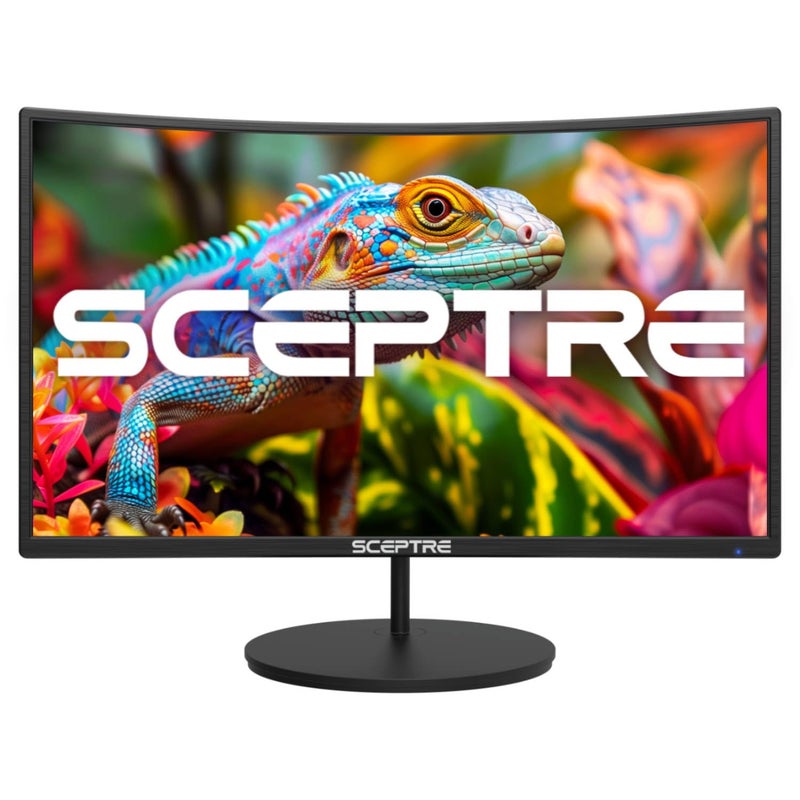 Sceptre New! Sceptre Curved 27-inch Gaming Monitor 100Hz 1080p R1500 98% sRGB HDMI x2 VGA Build-in Speakers, VESA Wall Mount Machine Black 2026 (C275W-1920RN Series) - Image 1