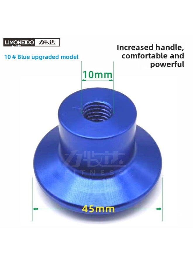 Aluminum Alloy Latch Cap Mushroom Head Counterweight Cap Limit Magnetic Pull Pin 10mm Screw Hole No. 8 Plastic Handle-Color:10mm Hole Plastic Yellow T-handle  - Image 3
