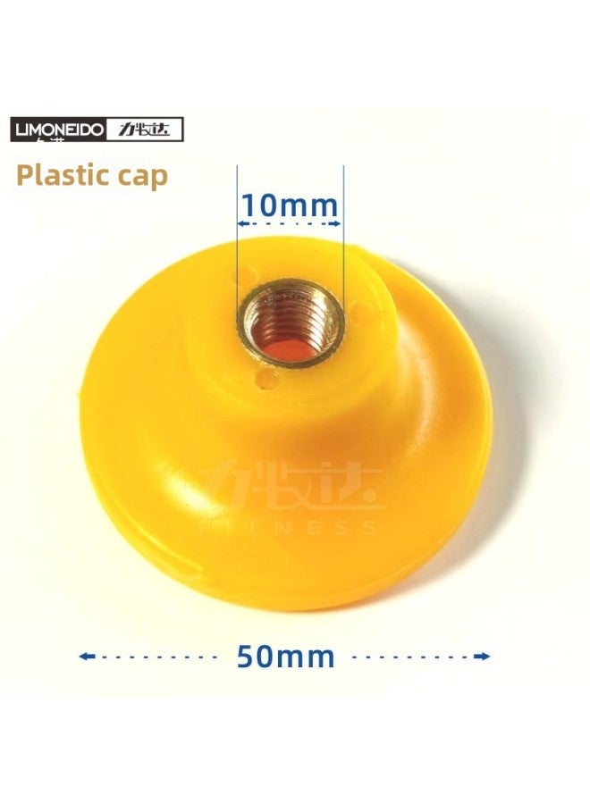 Aluminum Alloy Latch Cap Mushroom Head Counterweight Cap Limit Magnetic Pull Pin 10mm Screw Hole No. 8 Plastic Handle-Color:10mm Hole Plastic Yellow T-handle  - Image 5