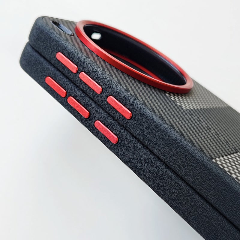 Kevlar Texture Shockproof Phone Case for vivo X300 & X200 Series - Faux Leather Full Coverage - Image 5