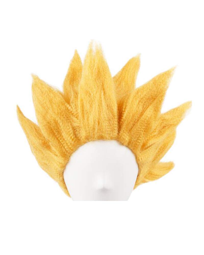 miccostumes Men's Anime Style Cosplay Wig Synthetic Hair Onesize (Gold) - Image 3