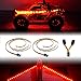 elechawk LED Light Strip for RC Fixed Wing Airplane Flying Wing Plane AR Wing Drone Model Car Truck Red - Image 3