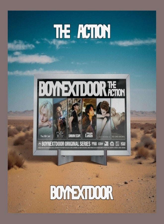 Koread BOYNEXTDOOR The Action 5th EP Album (Frame - Random Ver.) - Image 1