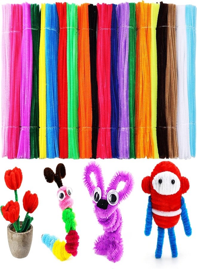 ProKart Premium Pipe Cleaners Flexible Chenille Stems for Creative DIY Art and Crafts Decorations, Crafts and Hobby, Furry Sticks for Kids Crafts and Projects (6 mm x 12 Inch, Multicolor, 30) - Image 3