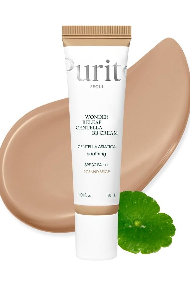 PURITO Wonder Releaf Centella BB Cream #27 Sand Beige - Image 1