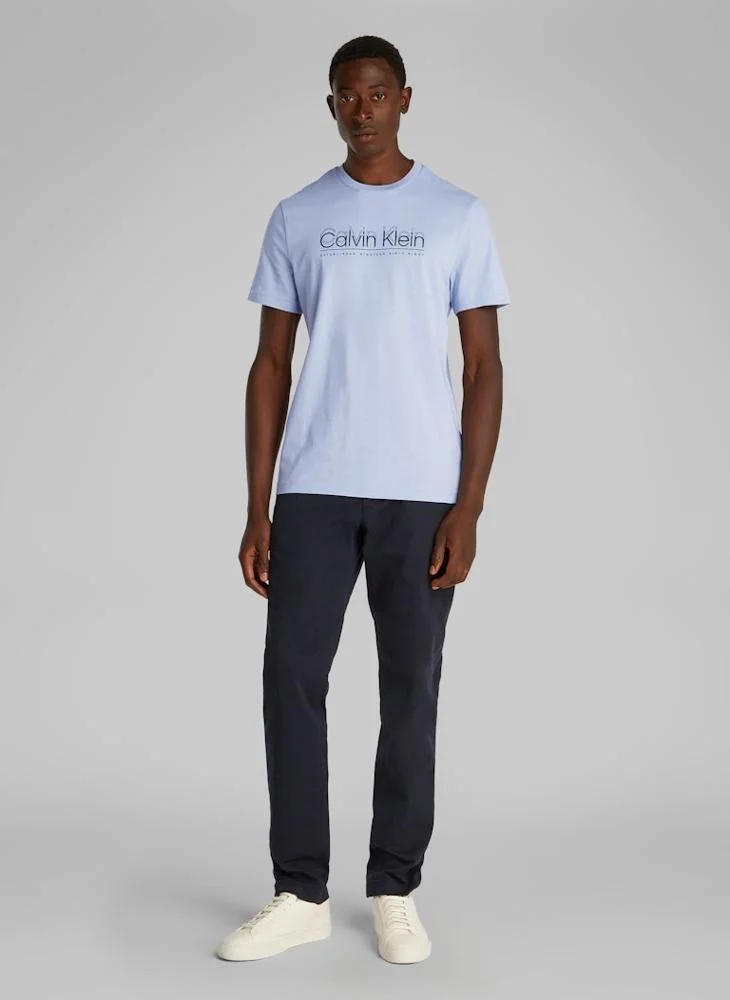 CALVIN KLEIN Cp-Double Logo T-Shirt