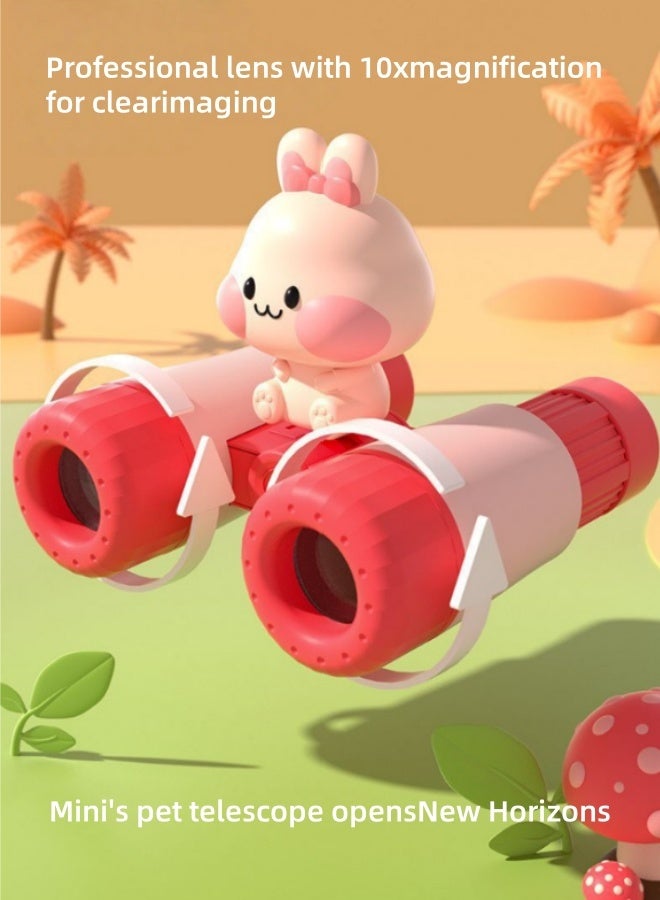 مجموعة لعبة منظورات للأطفال,لعبة منظورات للأطفال الصغار والأطفال,تكبير قابل للتعديل 10 × لمراقبة الطيور, التخييم, الألعاب في الهواء الطلق, أنشطة الاستكشاف - Image 5