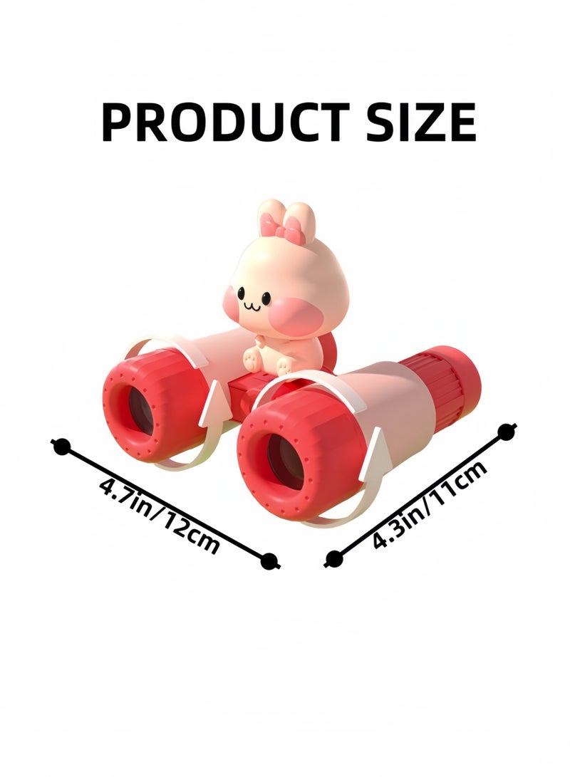 مجموعة لعبة منظورات للأطفال,لعبة منظورات للأطفال الصغار والأطفال,تكبير قابل للتعديل 10 × لمراقبة الطيور, التخييم, الألعاب في الهواء الطلق, أنشطة الاستكشاف - Image 2