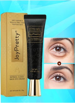JoyPretty Retinol Anti Wrinkle Eye Cream Remove Eye Bags Puffiness Dark Circles Whitening Moisturizing Eyes Skin Care Remove Eye Bag Anti Puffiness Dark Circles Eye Gel Retinol Eye Serum 25g  - Image 1