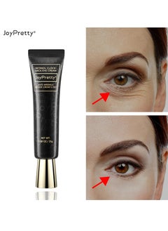JoyPretty Retinol Anti Wrinkle Eye Cream Remove Eye Bags Puffiness Dark Circles Whitening Moisturizing Eyes Skin Care Remove Eye Bag Anti Puffiness Dark Circles Eye Gel Retinol Eye Serum 25g  - Image 3