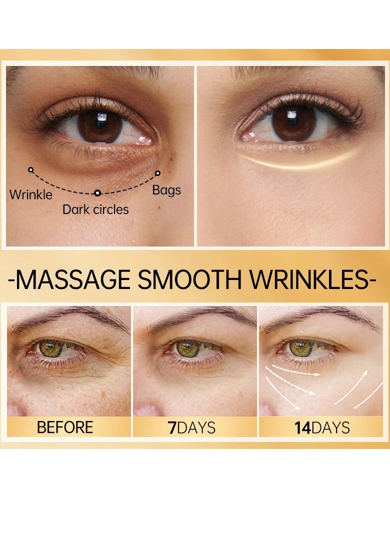 JoyPretty Retinol Anti Wrinkle Eye Cream Remove Eye Bags Puffiness Dark Circles Whitening Moisturizing Eyes Skin Care Remove Eye Bag Anti Puffiness Dark Circles Eye Gel Retinol Eye Serum 25g  - Image 5