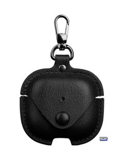 TIGER PU Leather Case Compatible with AirPods 4 2024 – Anti-Scratch Protective Cover with Keyring for AirPods 4, Premium Leather Case for AirPods 4 2024  - Image 1