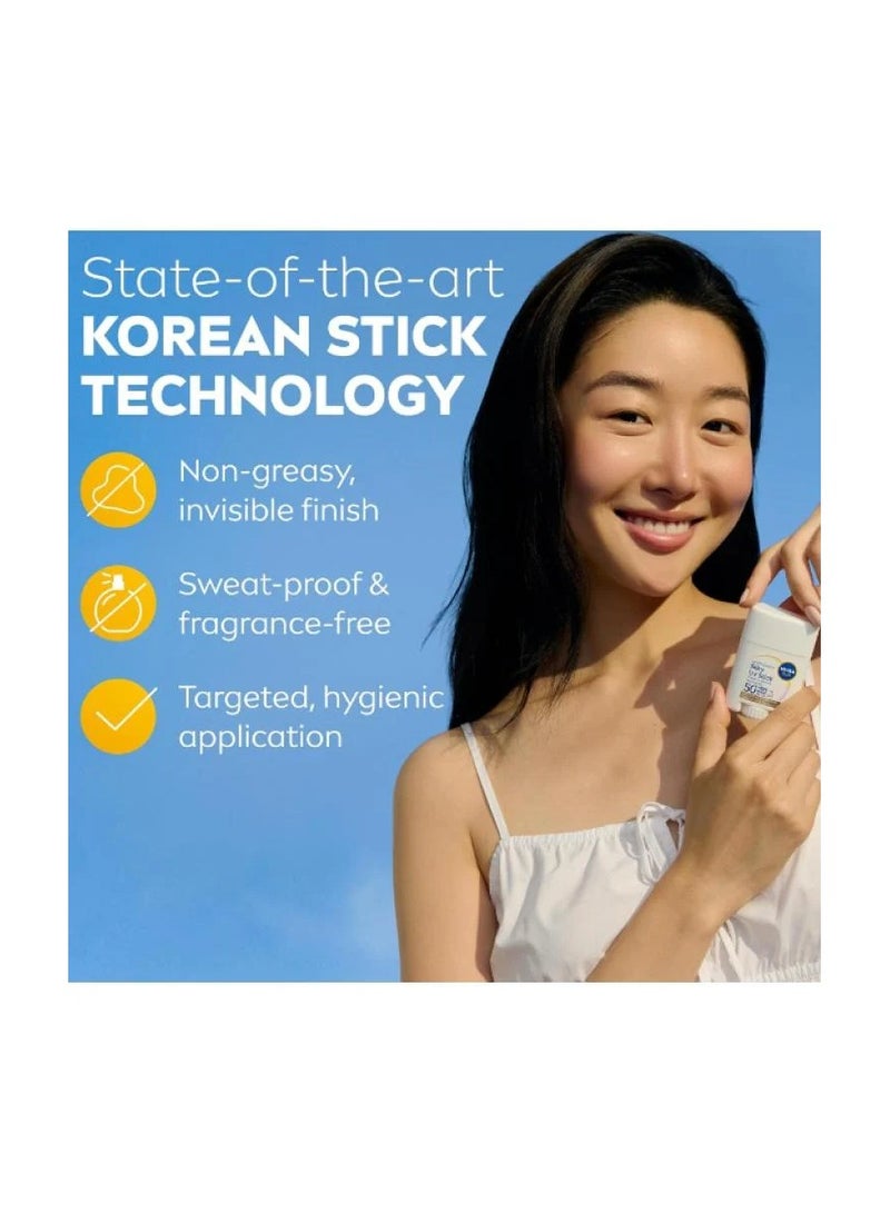 Nivea Sun Uv Face Stick Silky Spf50+ - Image 3