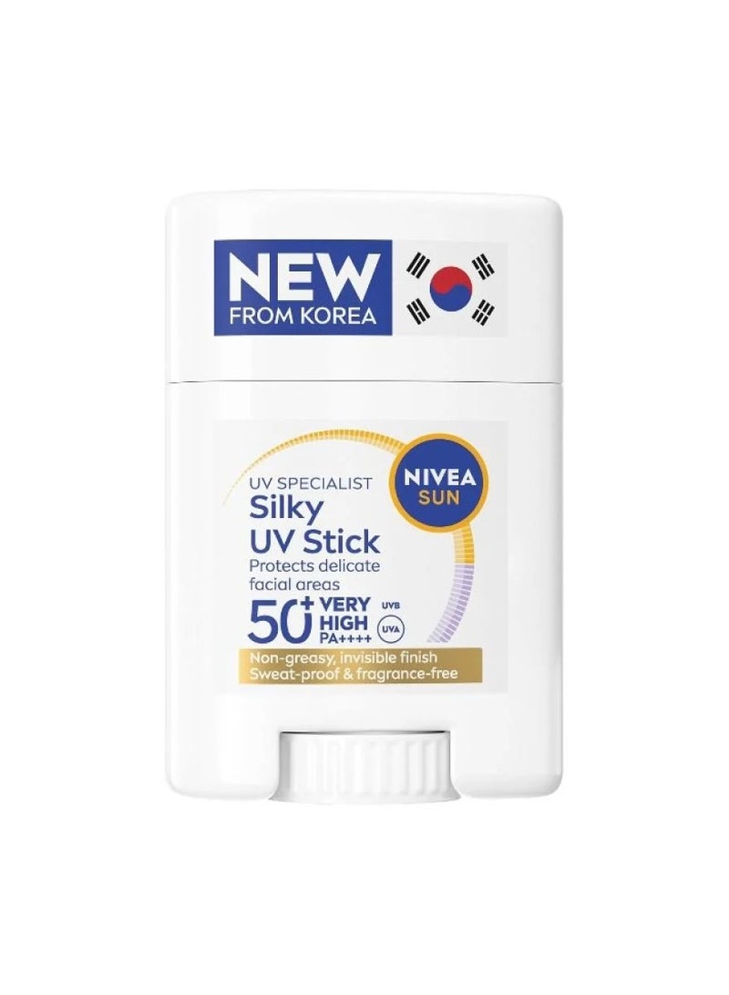 Nivea Sun Uv Face Stick Silky Spf50+ - Image 1