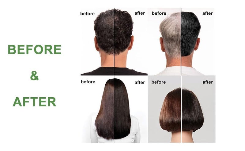 URBANMAC جل صبغة الشعر من أوربان ماك خل الفاكهة للشعر الطبيعي 200 مل × 2 صبغة للشعر الأسود - Image 5