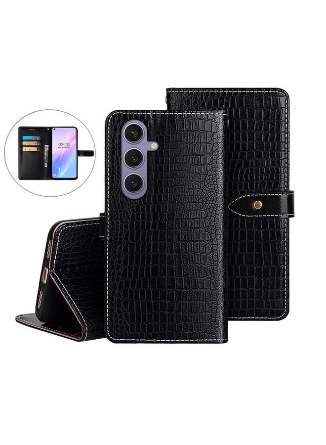 Case For Samsung Galaxy S25+ 5G Crocodile Texture Leather Phone Case