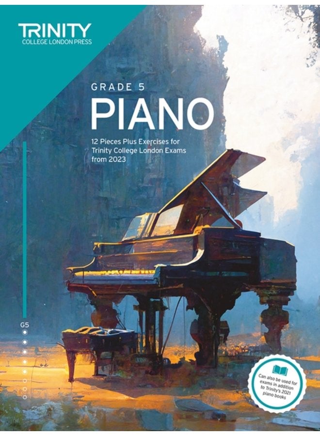 Trinity College London Piano Exam Pieces Plus Exercises from 2023 Grade 5 - Paperback