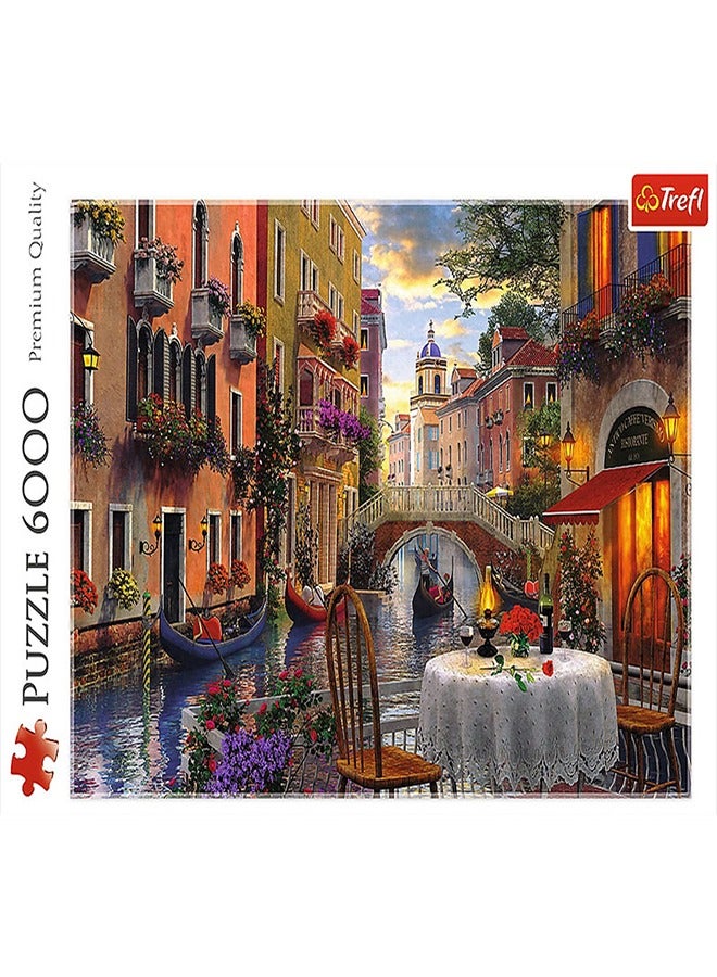 Trefl - 6000 Pieces Romantic Dinner Puzzle - 65003 - Image 2