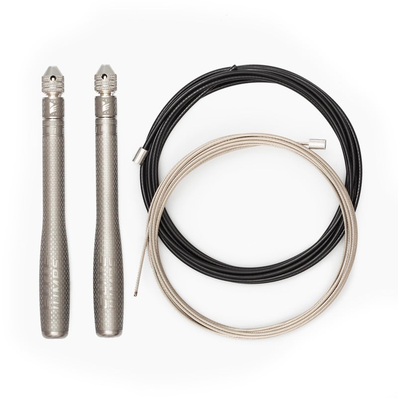 Elite Jumps Bullet COMP Jump Rope Speed Jump Rope for Double Under WOD Training High Performance Professional Speed Rope for Training and Fitness Lightweight Durable Skip Rope for Workout - Image 2