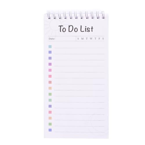 Papboo Easy to Carry To-Do List, Planner, Check list With 80 Printed Sheets Matte Finished Cover (Floral) - Image 2