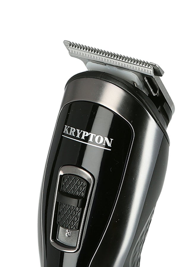 KRYPTON 11-in-1 Rechargeable Grooming Kit for Men – Beard, Hair, Nose, Ear & Body Trimmer with Multiple Attachments, Cordless Use Black 500grams - Image 4