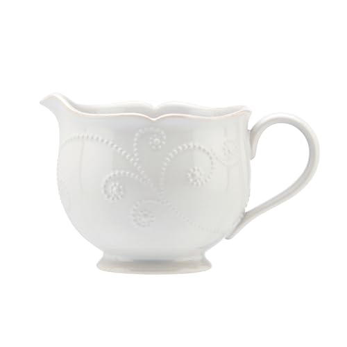 Lenox French Perle Sauce Pitcher, White - - Image 1