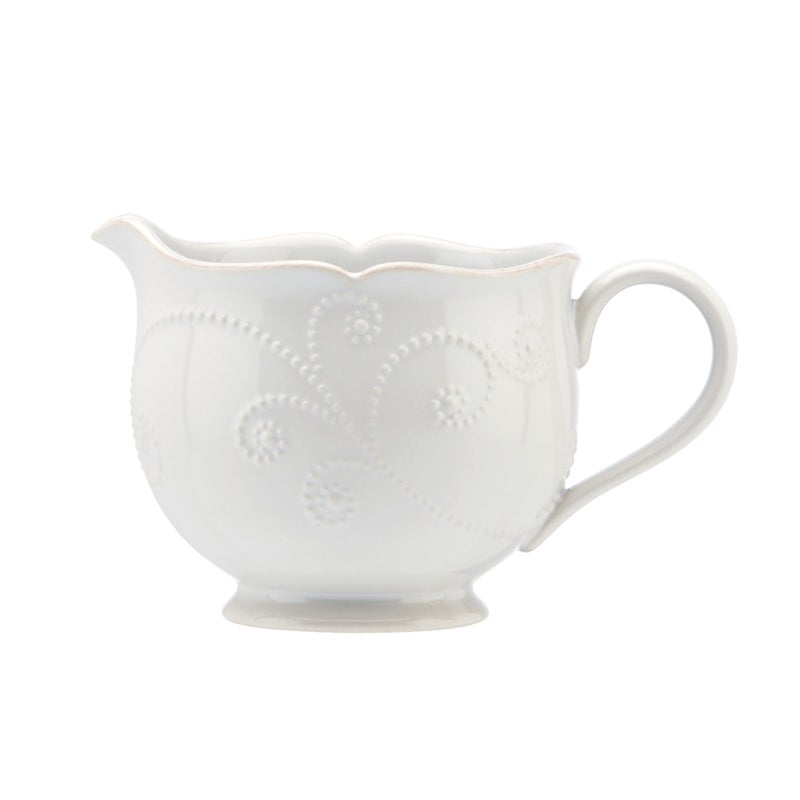Lenox French Perle Sauce Pitcher, White - - Image 5