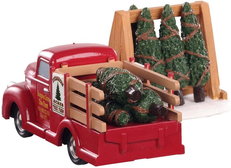 Lemax - Tree Delivery 93423 Transport of Christmas Trees - Christmas Village Winter Village - Image 2