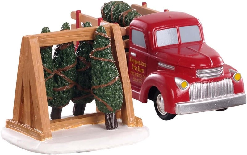 Lemax - Tree Delivery 93423 Transport of Christmas Trees - Christmas Village Winter Village - Image 3