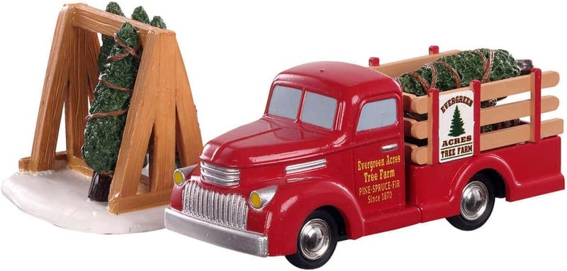 Lemax - Tree Delivery 93423 Transport of Christmas Trees - Christmas Village Winter Village - Image 4