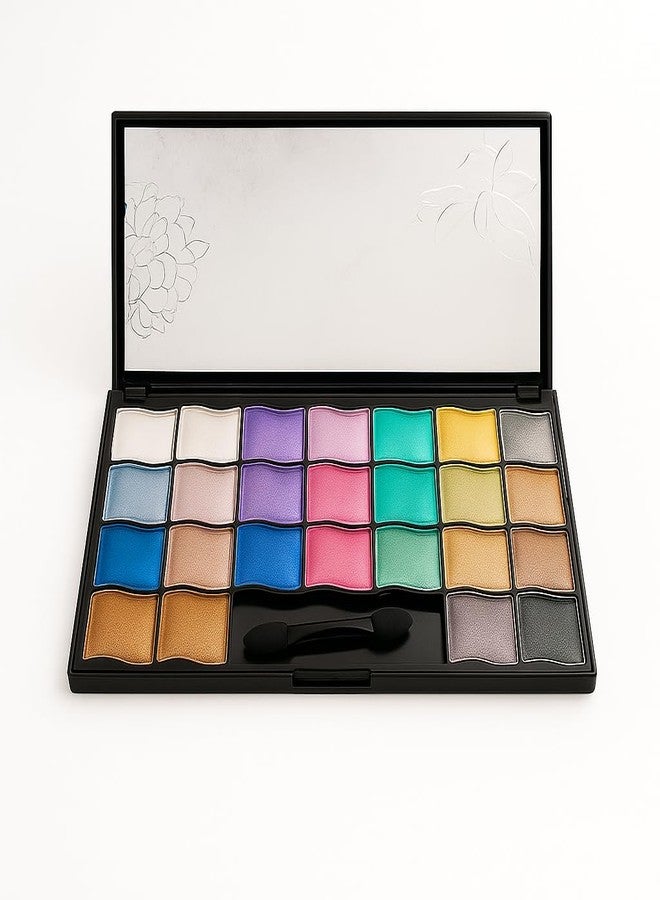 Sedell Paris 25 Color Eyeshadow Palette - includes neutral to bold shades with excellent blendability and adhesion - Image 2