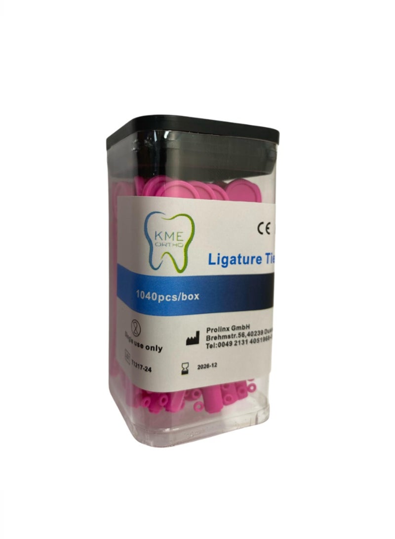 KME Ligature Ties - Pink color KME - Image 2