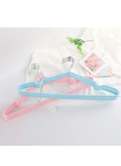 Generic 30pcs  Portable Home Clothes Hangers - Plastic Hangers Space Saving - Durable Coat Hanger with Shoulder Grooves  - Image 3