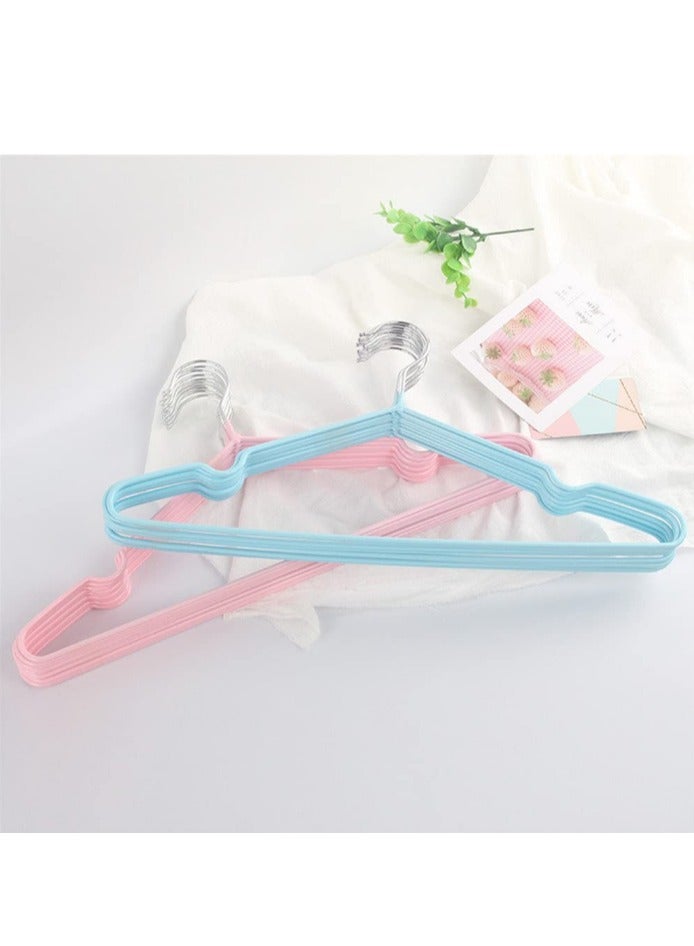 30pcs  Portable Home Clothes Hangers - Plastic Hangers Space Saving - Durable Coat Hanger with Shoulder Grooves  - Image 3
