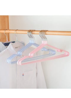 Generic 30pcs  Portable Home Clothes Hangers - Plastic Hangers Space Saving - Durable Coat Hanger with Shoulder Grooves  - Image 4