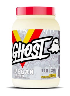 Ghost GHOST Vegan Protein Powder, Chocolate Cereal Milk - 2lb, 20g of Protein - Plant-Based Pea & Organic Pumpkin Protein - ­Post Workout & Nutrition Shakes, Smoothies, & Baking - Soy & Gluten-Free  - Image 1