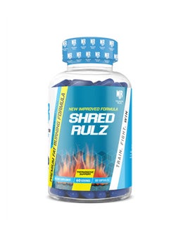 MUSCLE RULZ  SHRED RULZ 60 CAPSULES - pzsku/ZF35E0CF8291145A38CC9Z/45/_/1709114032/14cc81be-2395-4f57-9c17-8d28b12d12b2