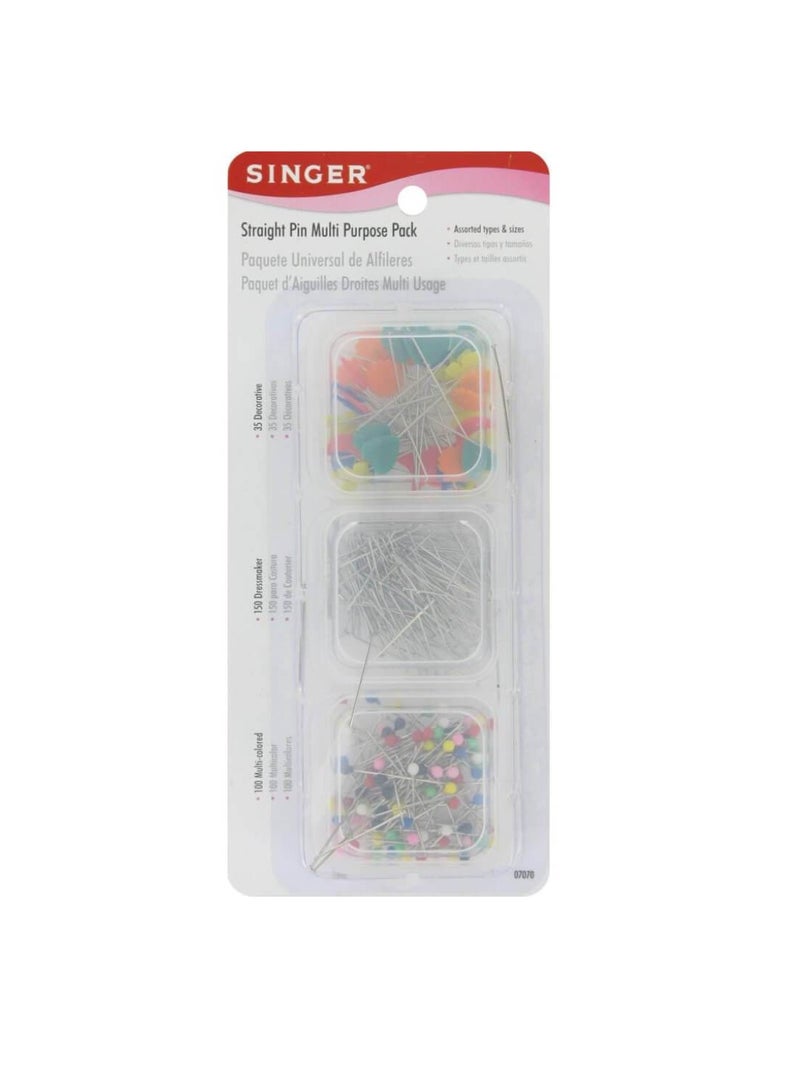 Singer Straight Pins Assorted 285pc - Image 3